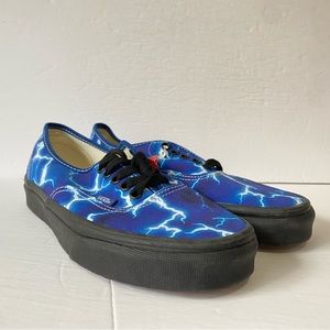 Vans Authentic Print Black Sneakers